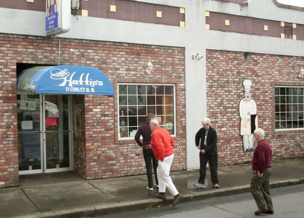 Hatties restaurant, Washington state.