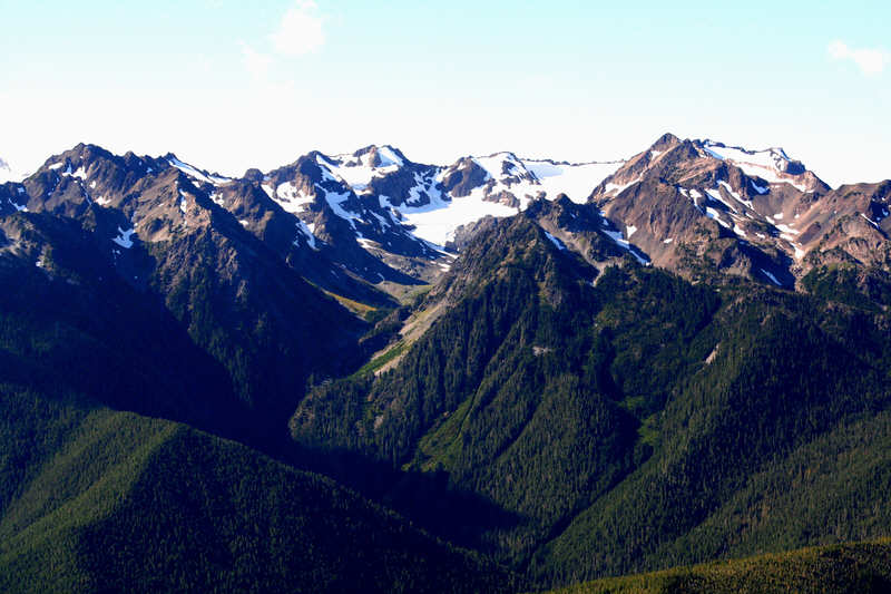 Olympic mountains from Hurricaine Ridge, Washington