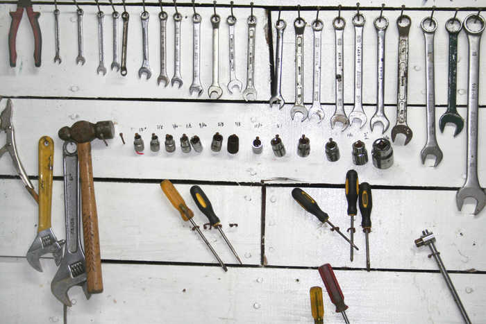 [Image of tools]