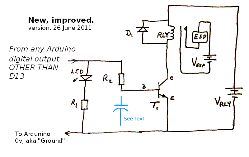Lock driving circuit diagram