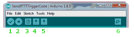 Image of Arduino interface
