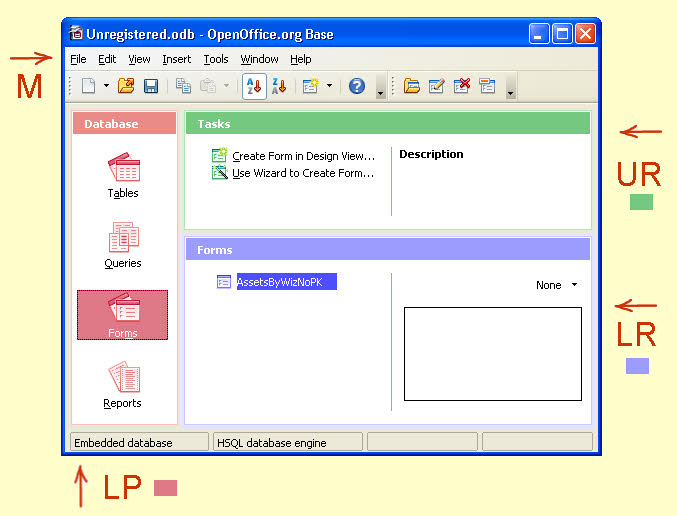 Image of ooBase Main Project Window