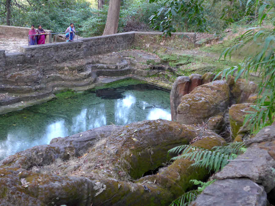 Reclining Vishnu at Bandhavgarh