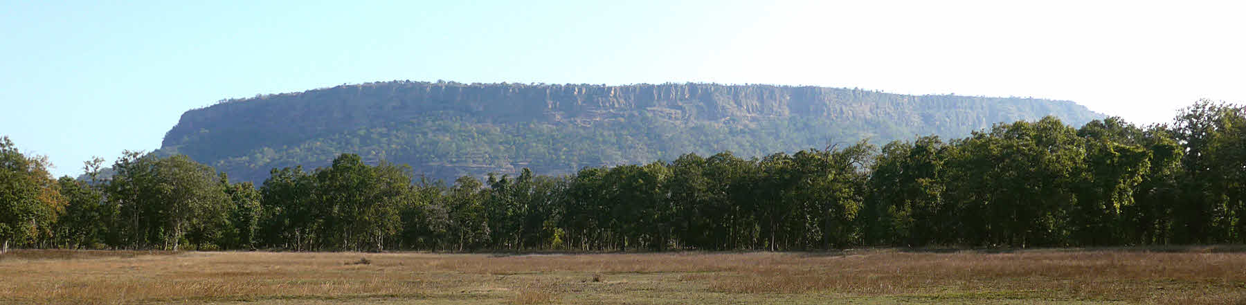 Bandhavgarh- fort hill panorama
