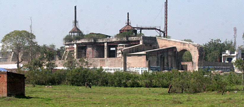 Old concrete plant