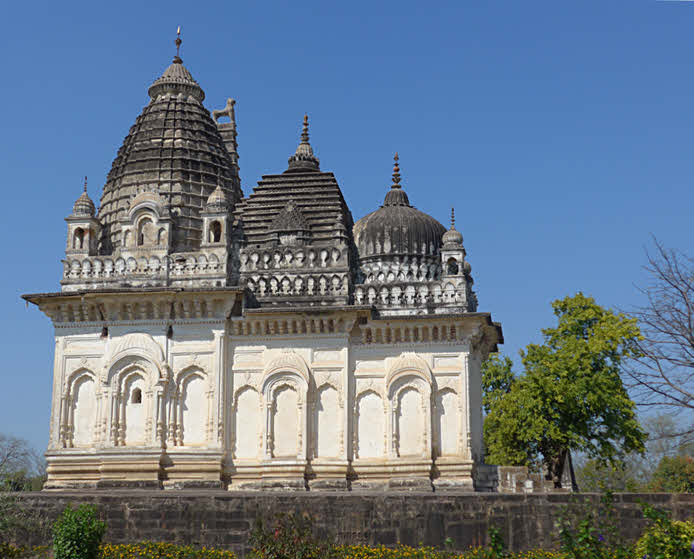 c.1800 temple, with Hindu, Buddhist, and Islamic domes