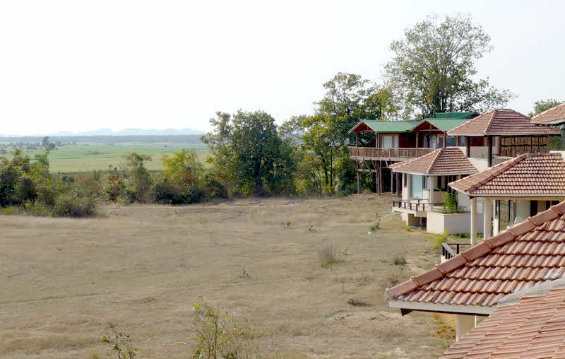 View from Denwa Backwater Escape chalet