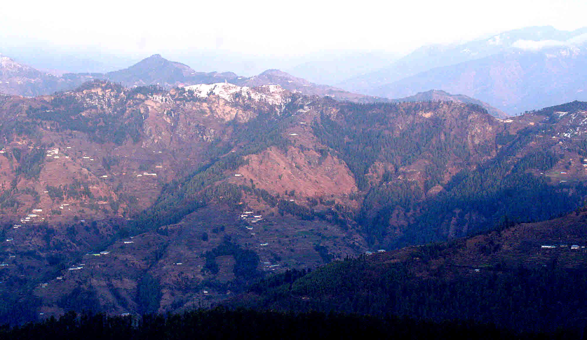 View East from Wildflower Hall, Shimla