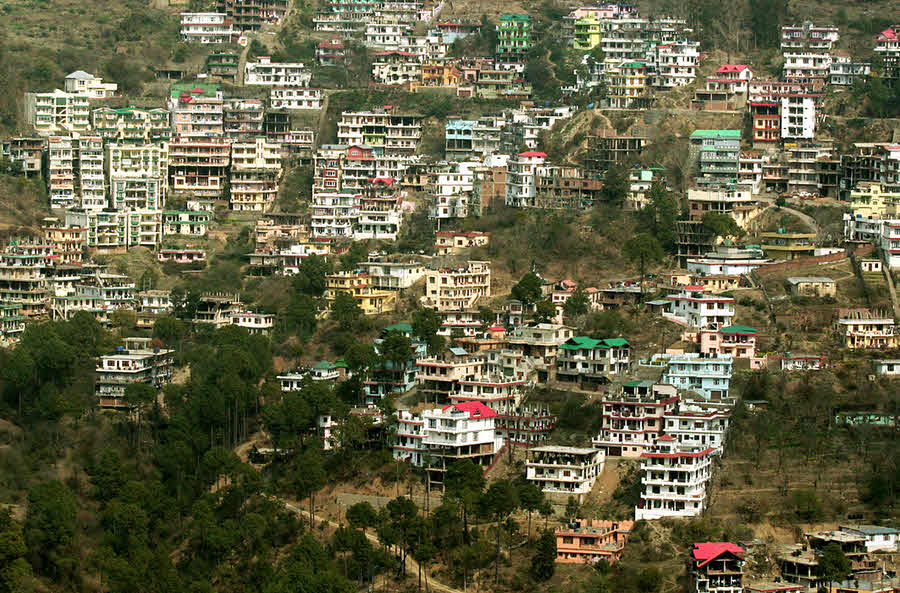 Hillside en route Shimla
