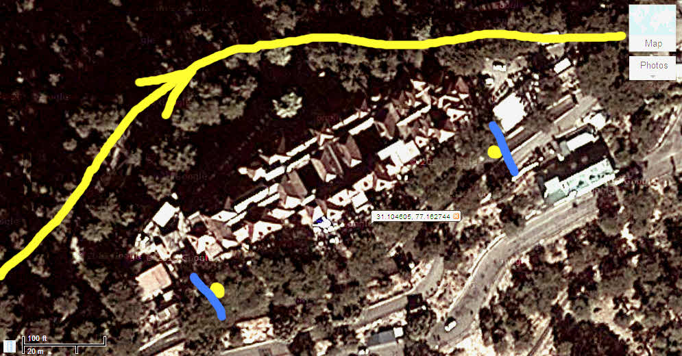 Areial of lost treasure of Shimla