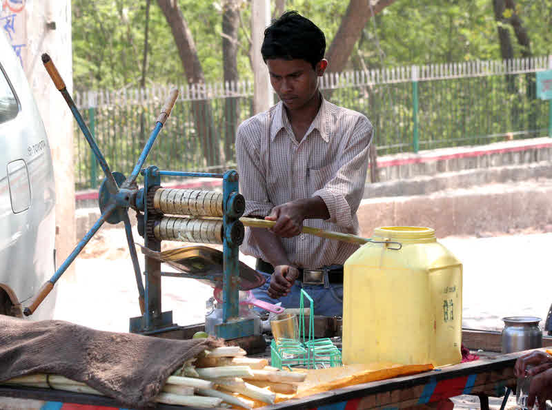 Sugar Cane Juice vendor
