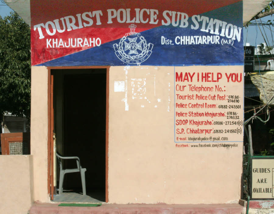 Tourist police station