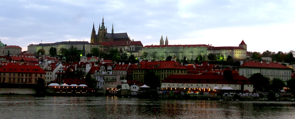 Image: Prague Castle distant view