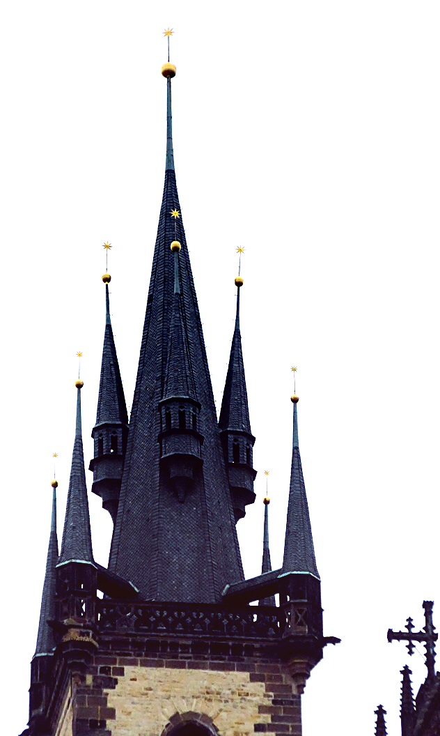 Church spire, Prague
